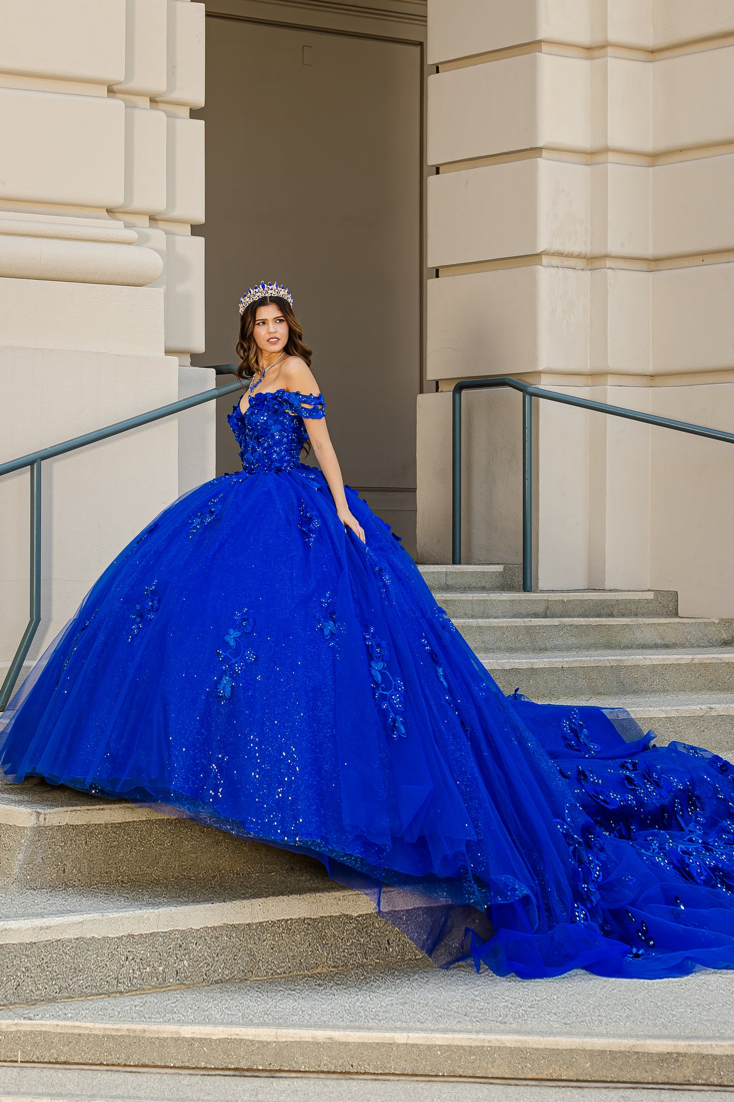 Train, Off Shoulder Quince Dress