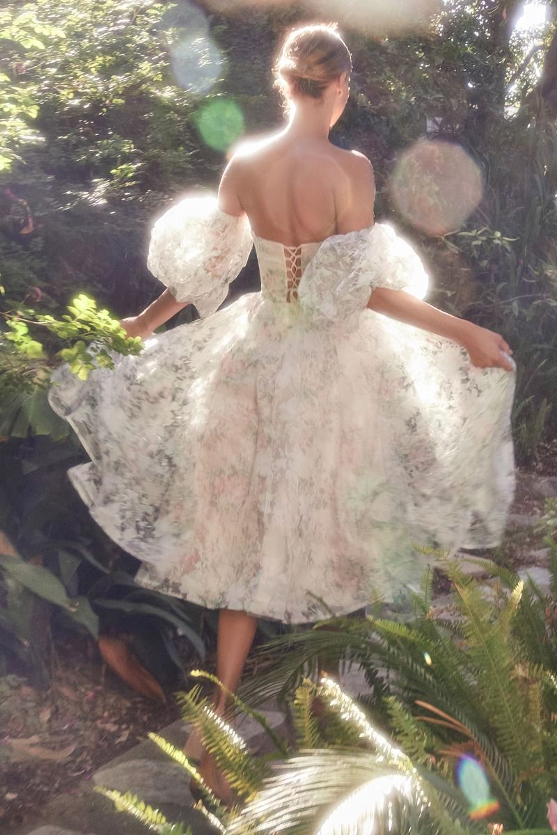 ENGLISH GARDEN TEA GOWN
