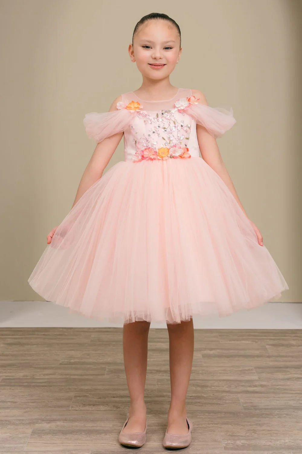 A full layered tulle