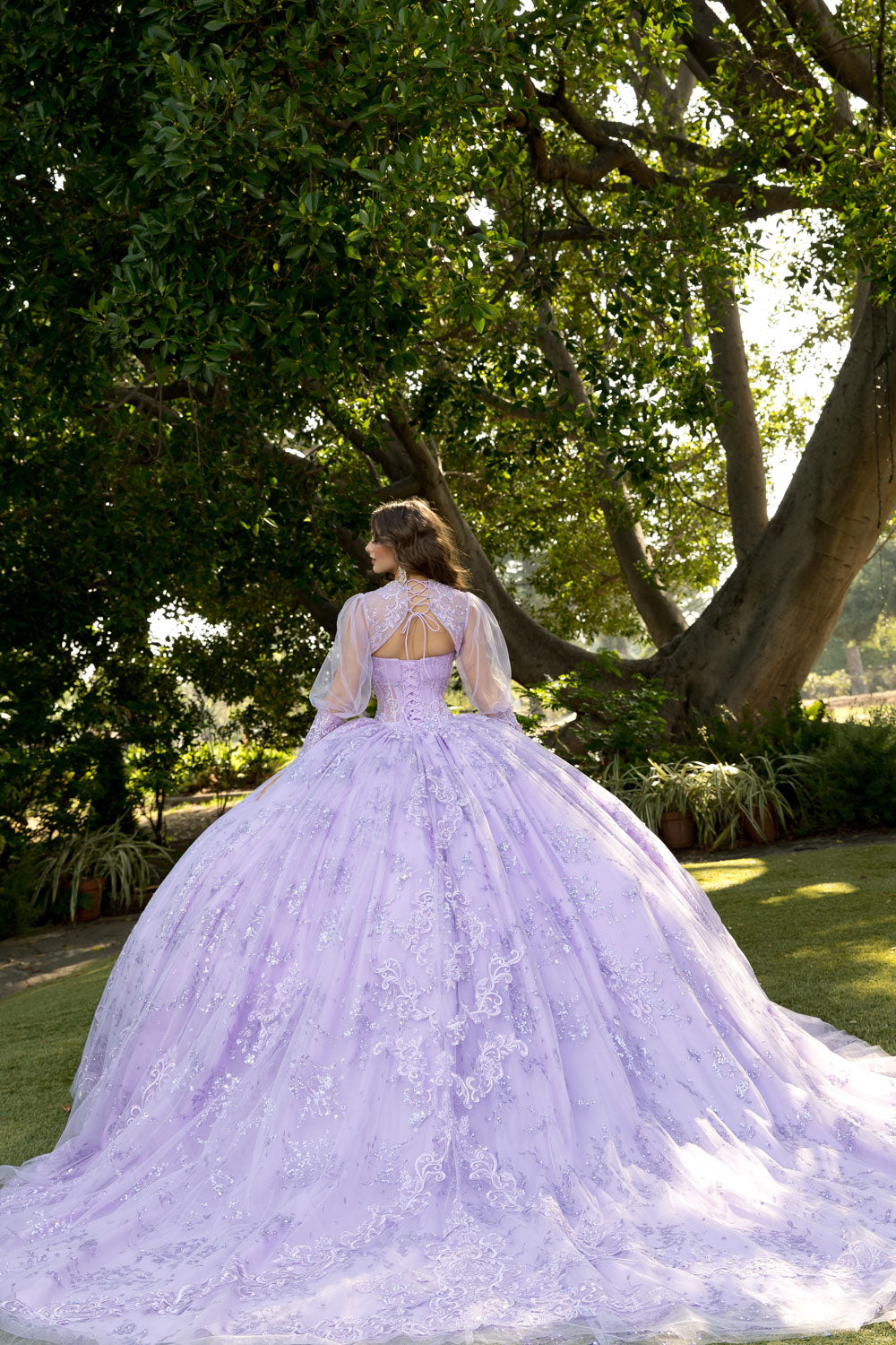 Elegant Quince Dress with Matching Bolero