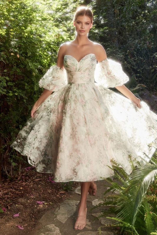 ENGLISH GARDEN TEA GOWN