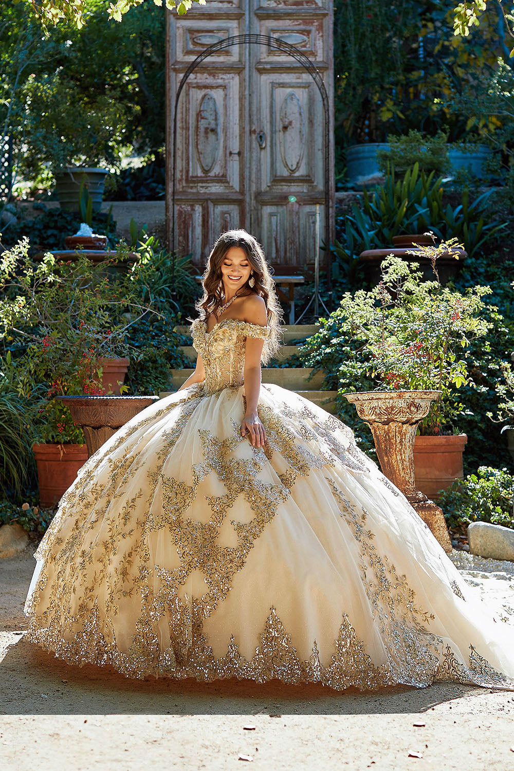 Bedazzled Off The Shoulder, Cathedral Train